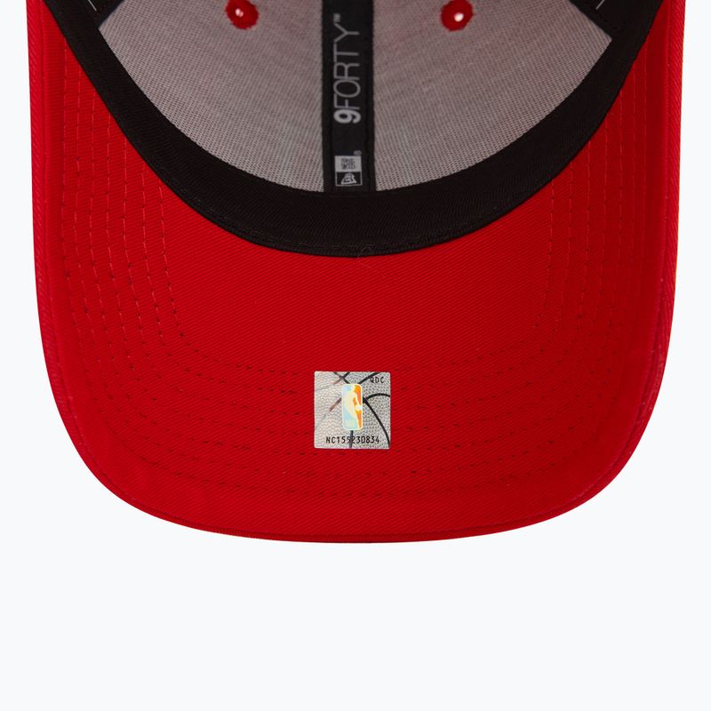 Basecap New Era Metallic Patch 9FORTY Chicago Bulls red 5