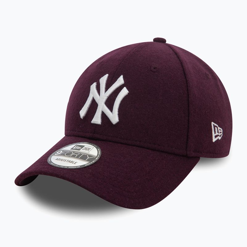 Basecap New Era Melton Wool 9FORTY New York Yankees purple 2