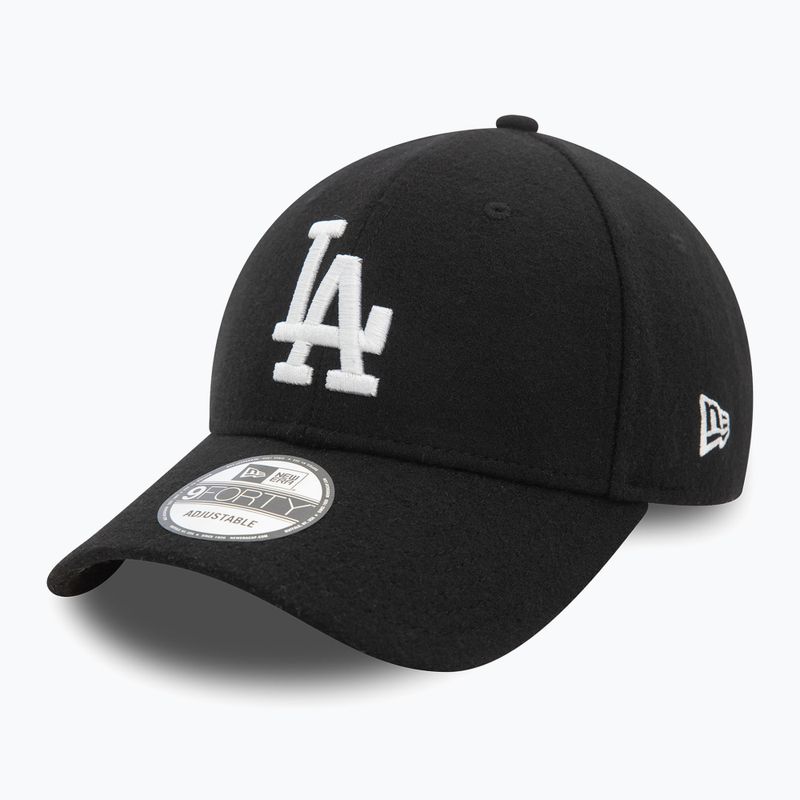 Basecap New Era Melton Wool 9FORTY Los Angeles Dodgers black 2