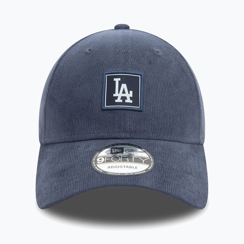 Neue Ära Cord Patch 9FORTY Los Angeles Dodgers dunkelblau Baseballmütze 3