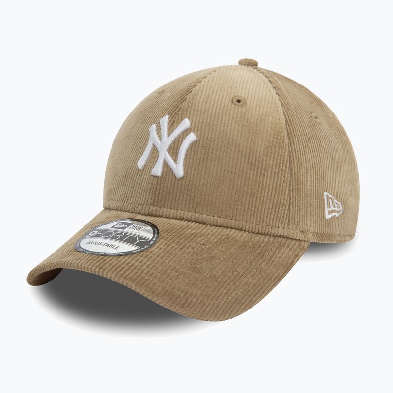 Basecap New Era Cord 9FORTY New York Yankees beige 2