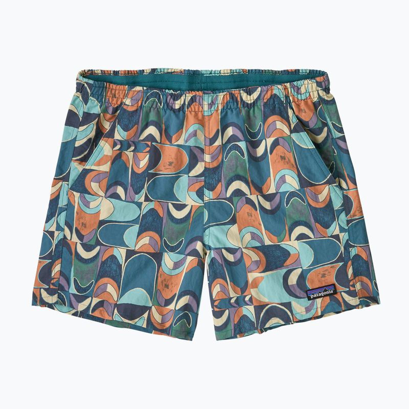 Patagonia Baggies Damen Shorts 5" Schwalbenschwanz geo/still blau