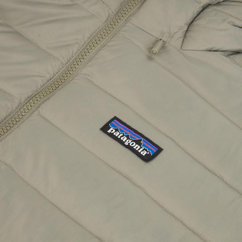 Damen-Winterjacke Patagonia Recycled Down Sweater Parka river rock green 3