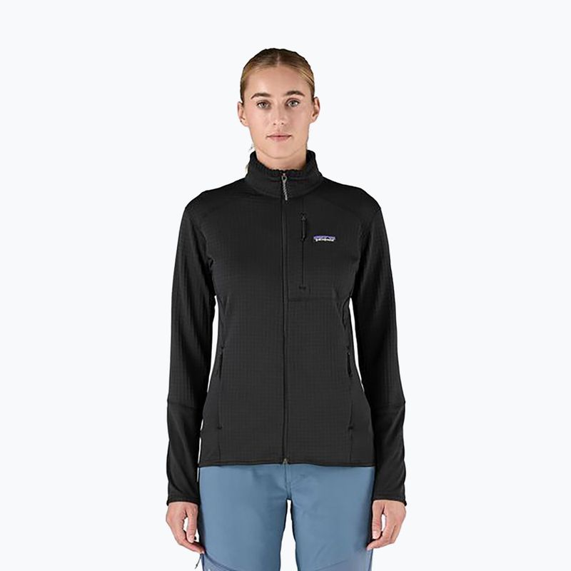 Damen Softshelljacke Patagonia R1 Hybrid schwarz