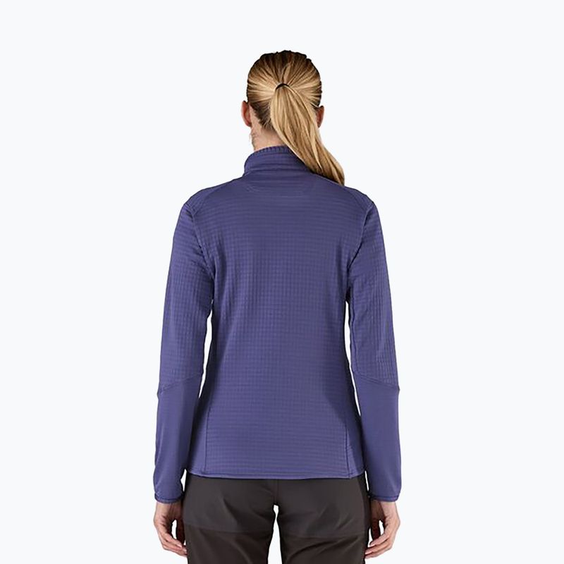 Damen Softshelljacke Patagonia R1 Hybrid Sonnenwende lila 2