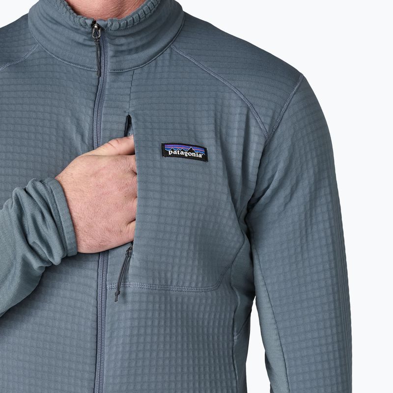 Patagonia R1 Hybrid Utility Herren Fleece-Sweatshirt blau 7