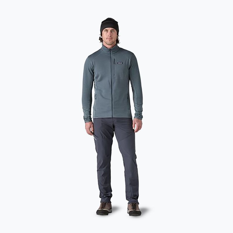 Patagonia R1 Hybrid Utility Herren Fleece-Sweatshirt blau 2