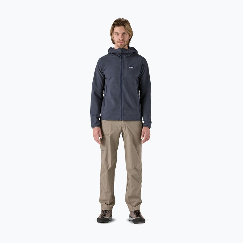 Herren Patagonia R1 TechFace Sweatshirt rauchblau 2