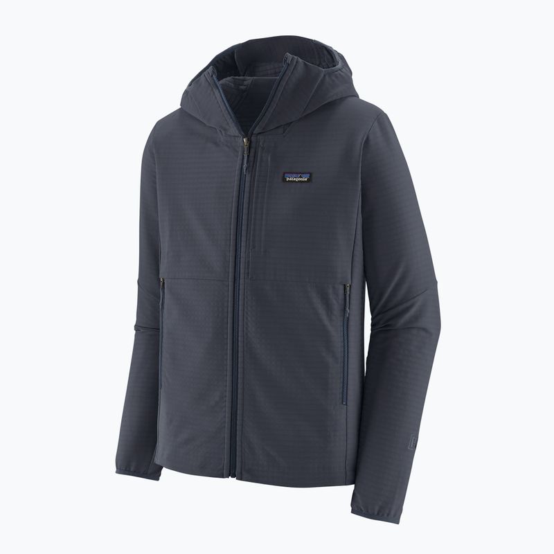 Herren Patagonia R1 TechFace Sweatshirt rauchblau 9