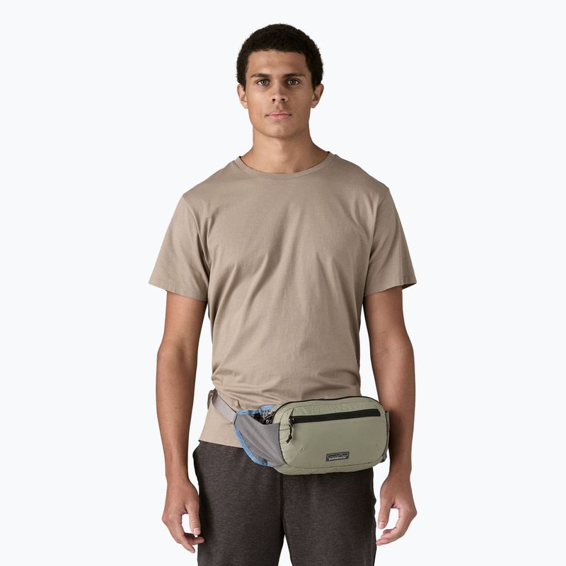 Patagonia Terravia Tote Fluss Felsen grün Nierentasche 3