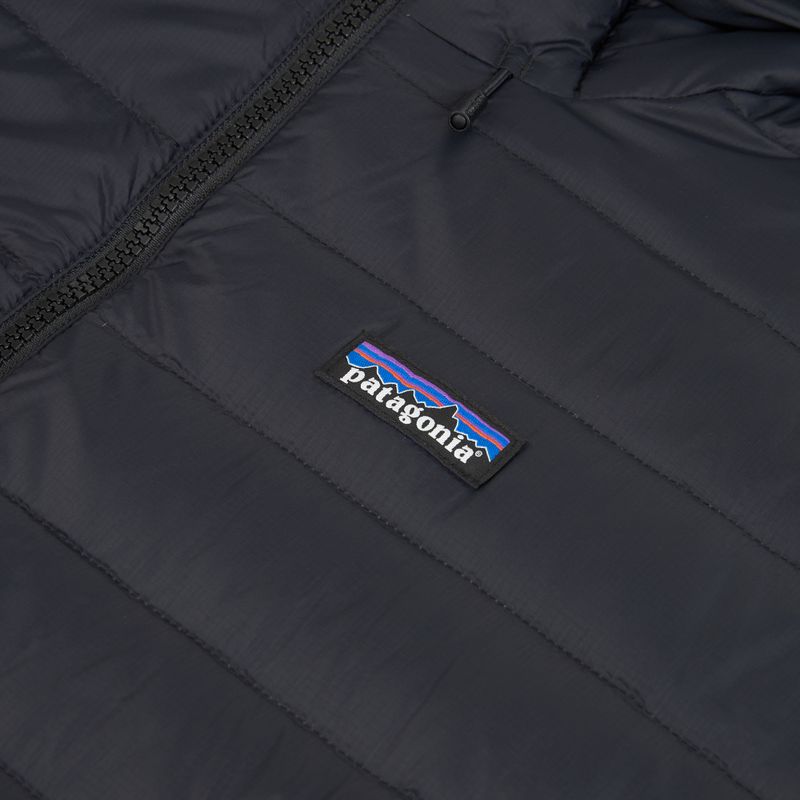Damen-Daunenmantel Patagonia Recycled Down Sweater Parka schwarz 6