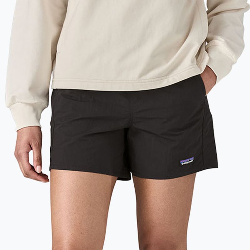 Damen Shorts Patagonia Baggies 5" black w/black