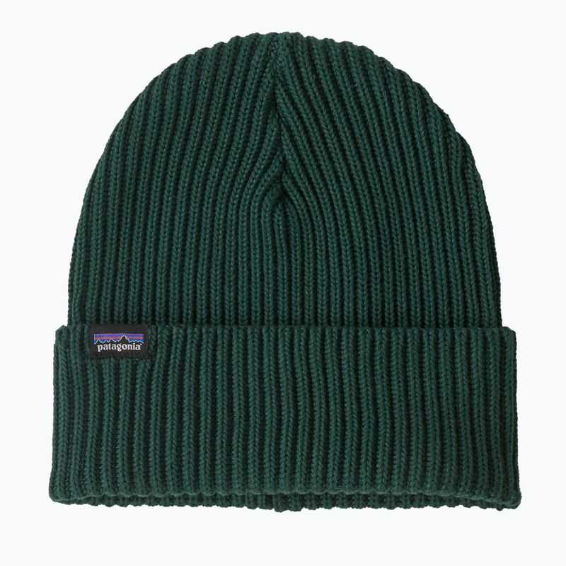 Patagonia Fishermans Rolled Beanie Wintermütze cascade grün