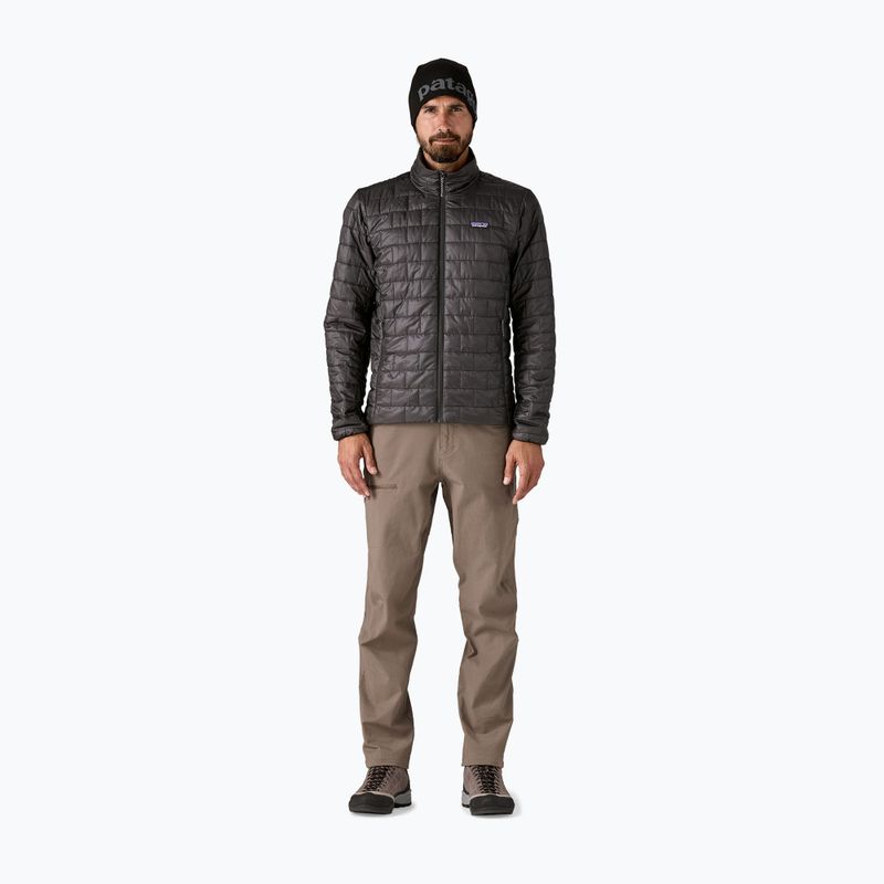 Herren Patagonia Nano Puff isolierte Jacke schwarz 2