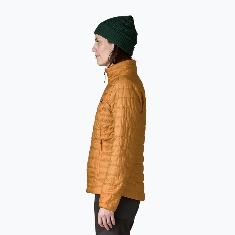 Isolierte Damenjacke Patagonia Nano Puff smolder talon gold 4