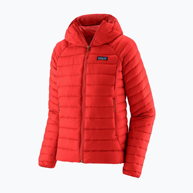 Damen Daunenjacke Patagonia Down Sweater Hoody sizzle red