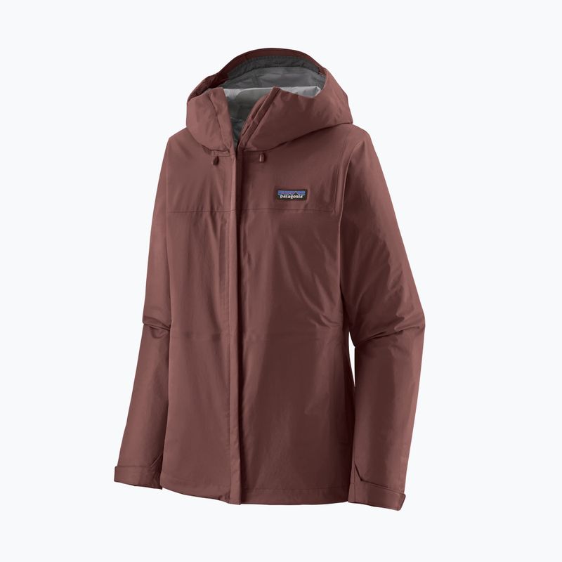 Patagonia Torrentshell 3L Regenjacke für Frauen, dunkles Rubinrot 3