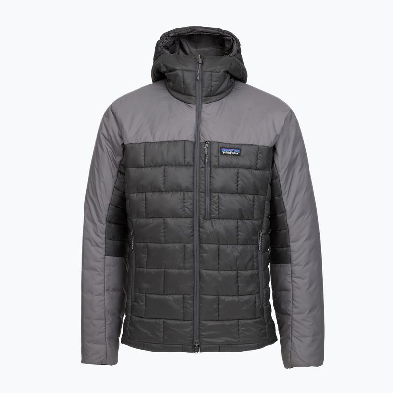 Herren Patagonia Hi-Loft Nano Puff Hoody forge grau 10