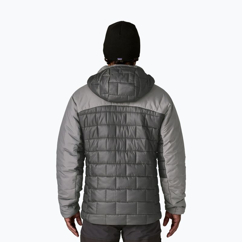 Herren Patagonia Hi-Loft Nano Puff Hoody forge grau 2