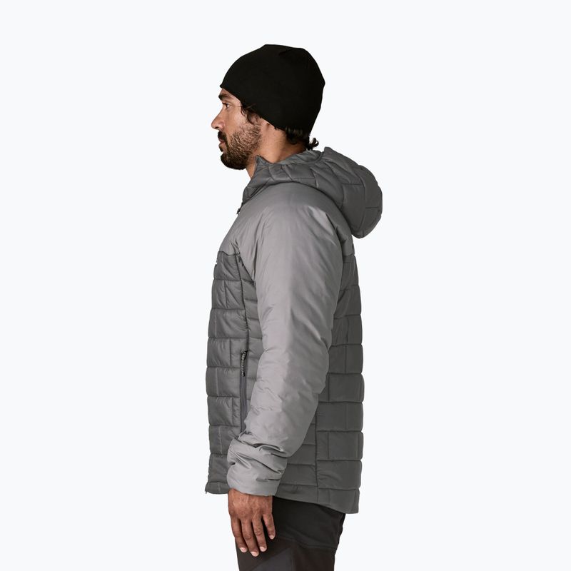 Herren Patagonia Hi-Loft Nano Puff Hoody forge grau 3