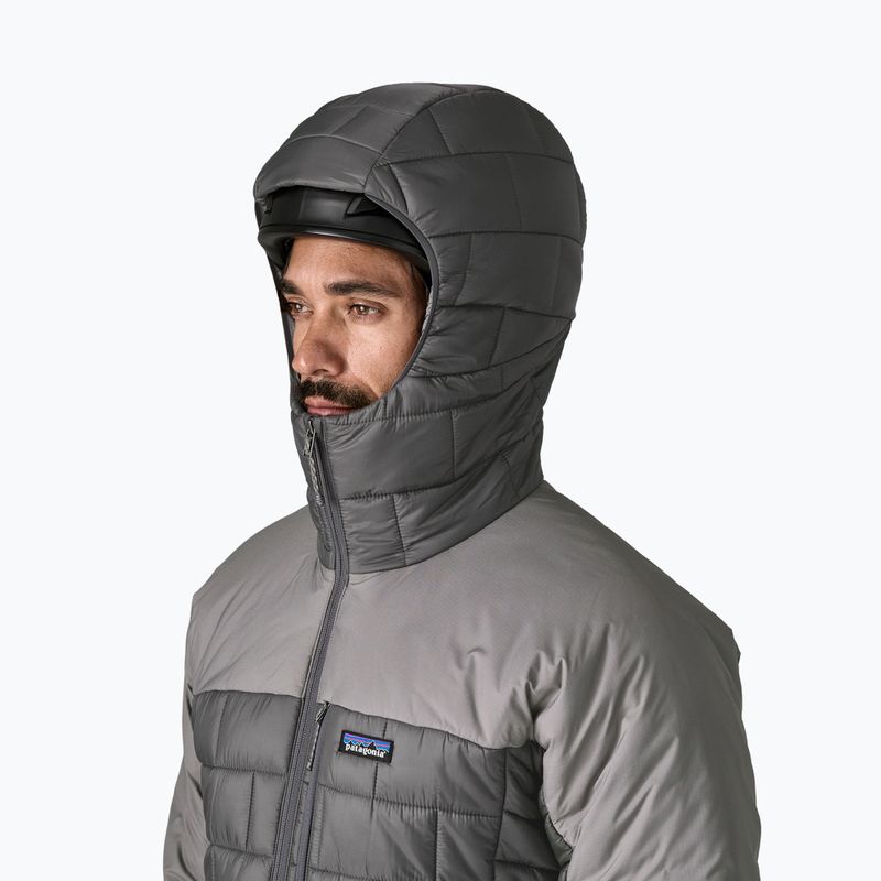 Herren Patagonia Hi-Loft Nano Puff Hoody forge grau 6