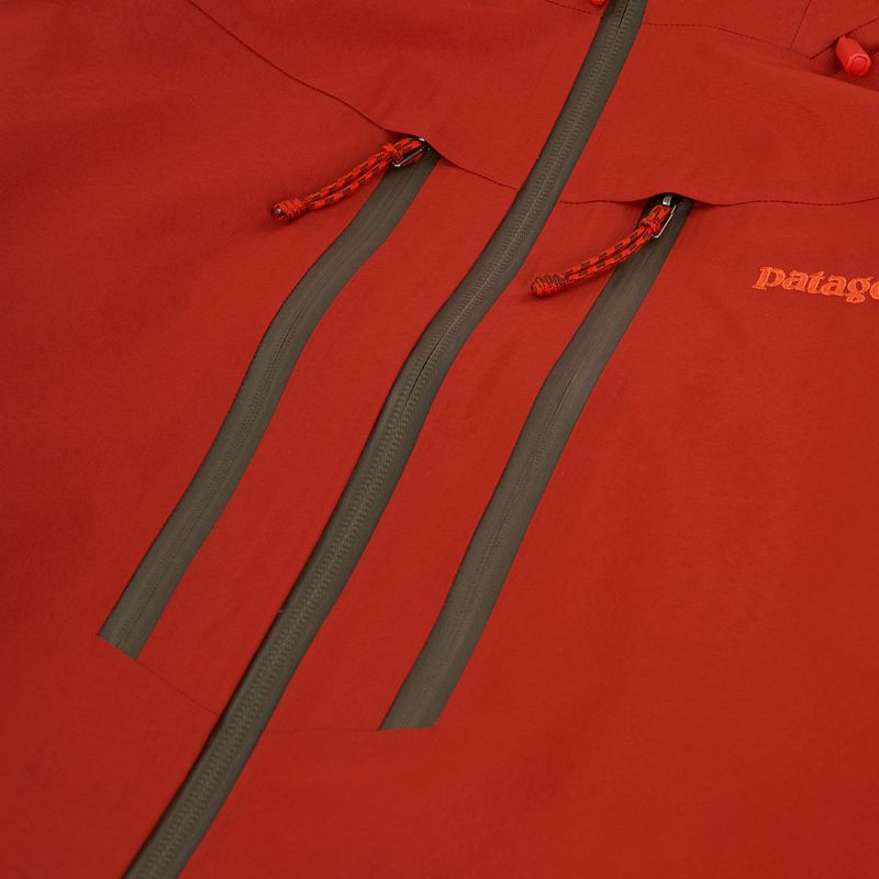 Herren Patagonia Pluma Pro amanita rot Regenjacke 3