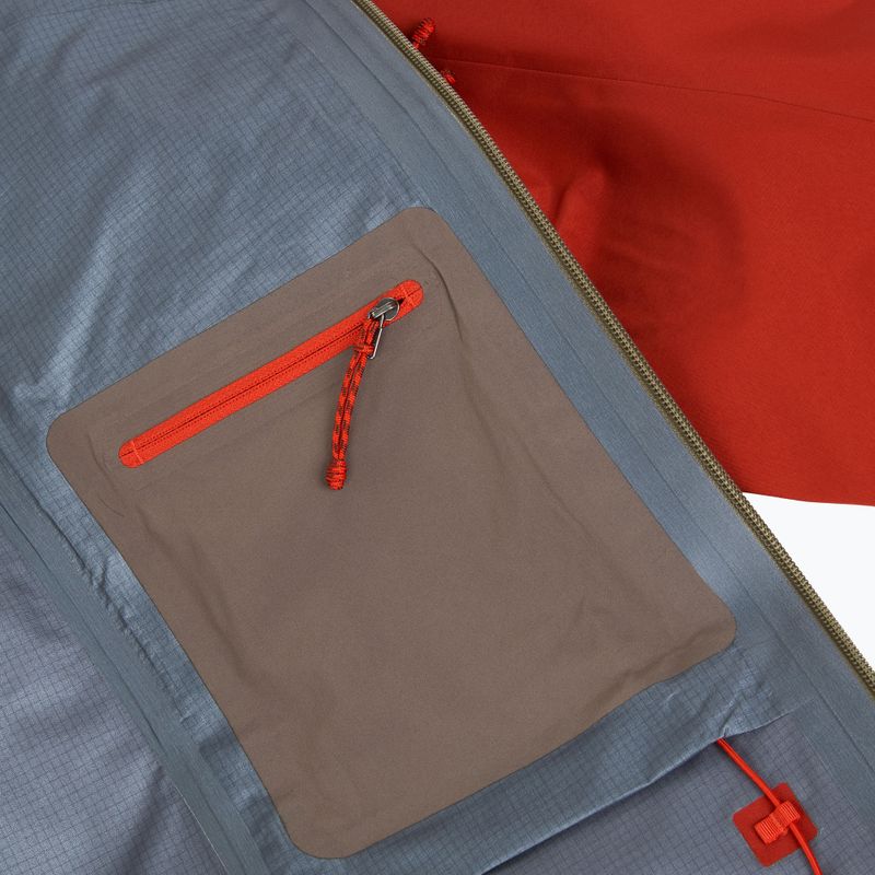 Herren Patagonia Pluma Pro amanita rot Regenjacke 5