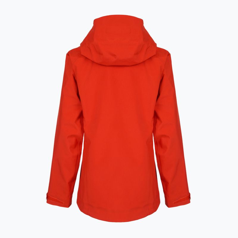 Patagonia Pluma Pro Frauen sizzle rot regen Jacke 2