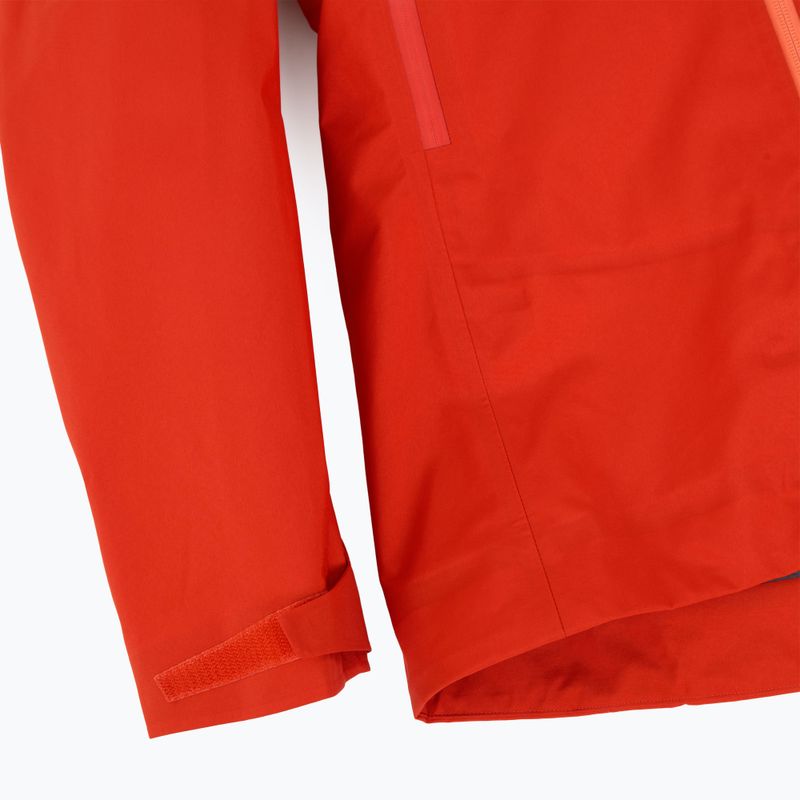 Patagonia Pluma Pro Frauen sizzle rot regen Jacke 5