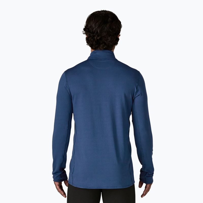 Herren Patagonia Cap Thermal Gewicht Zip Neck Sweatshirt clement blau 2