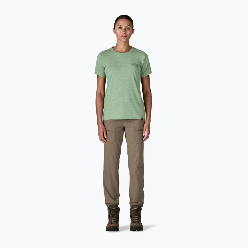 Damen Patagonia Cap Cool Daily Grafik Shirt strataspire / ellwood grün x-dye 2