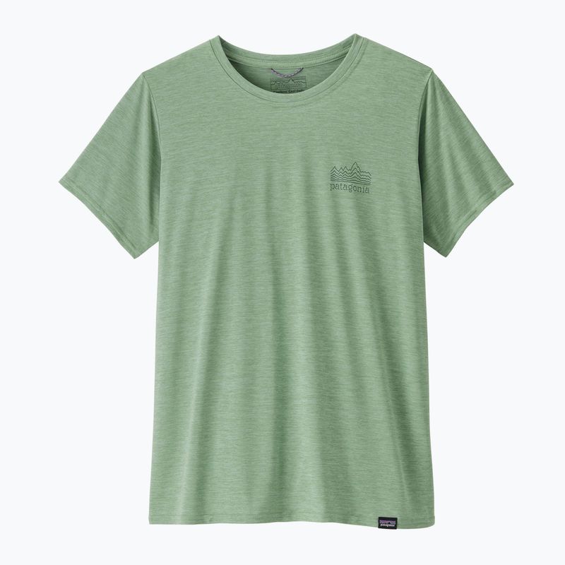 Damen Patagonia Cap Cool Daily Grafik Shirt strataspire / ellwood grün x-dye 4