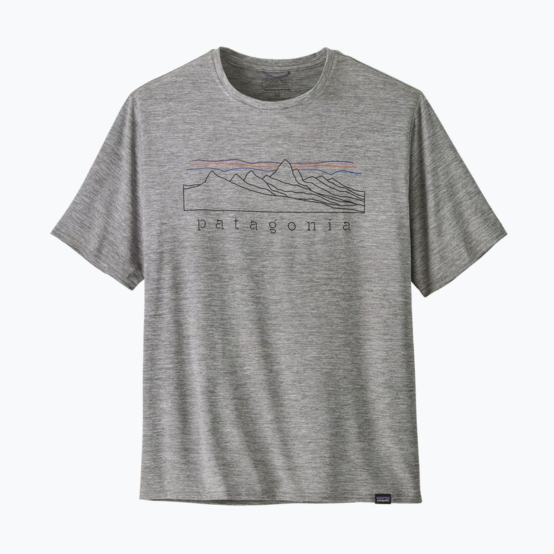 Herren Patagonia Cap Cool Daily Grafik-Shirt stratapeaks / feather grey