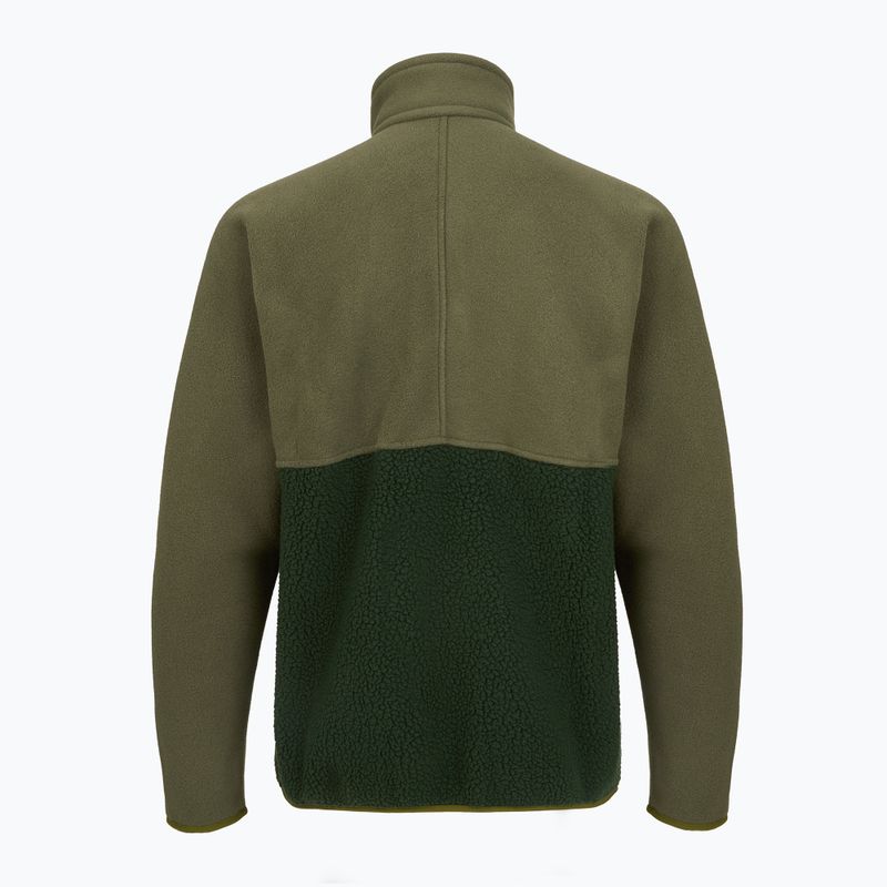 Herren Patagonia Retro Pile 1 / 2 Snap P / O alten Wachstum grün Trekking Sweatshirt 2