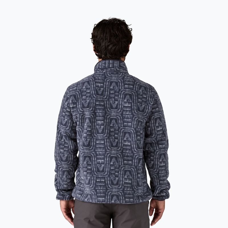 Patagonia Herren-Trekking-Sweatshirt LW Synch Snap-T P / O flow: versunken blau 2