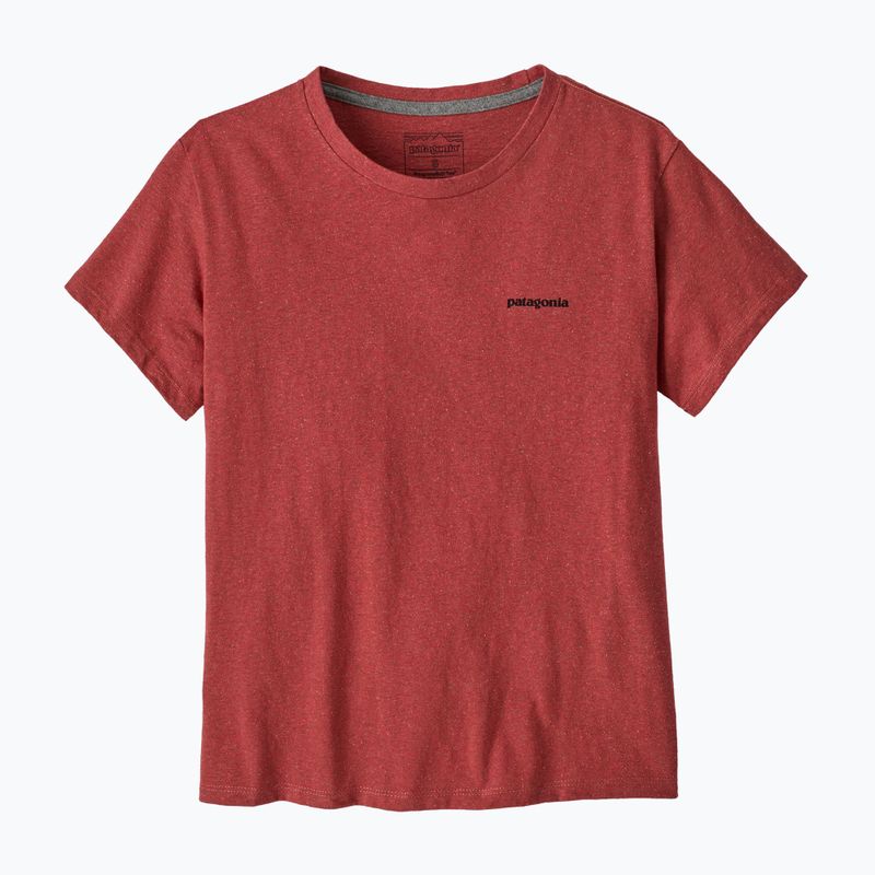 Damen Patagonia P-6 Logo Responsibili-Tee töpferrot 3