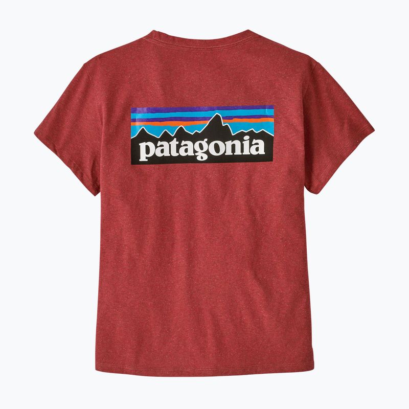 Damen Patagonia P-6 Logo Responsibili-Tee töpferrot 4