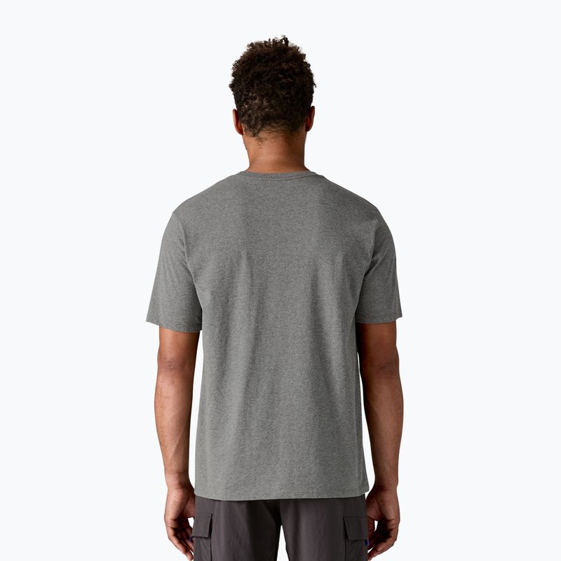 Patagonia Herren Fitz Roy Icon Responsibili-Tee kiesiges Heidekraut T-shirt 2