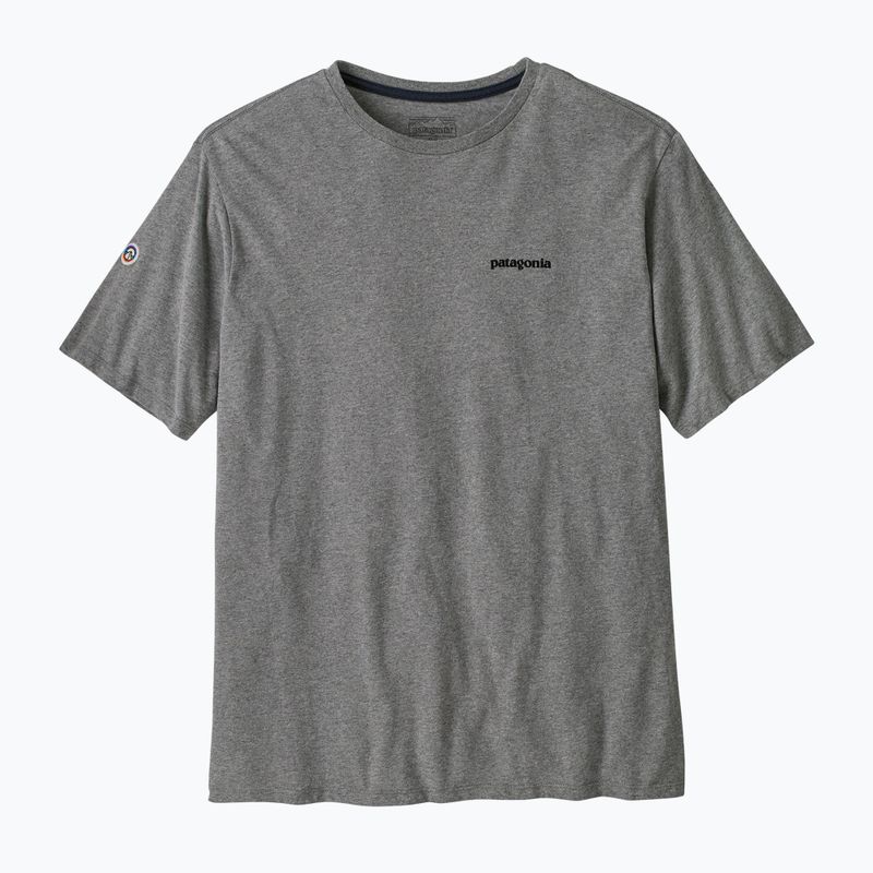 Patagonia Herren Fitz Roy Icon Responsibili-Tee kiesiges Heidekraut T-shirt 3