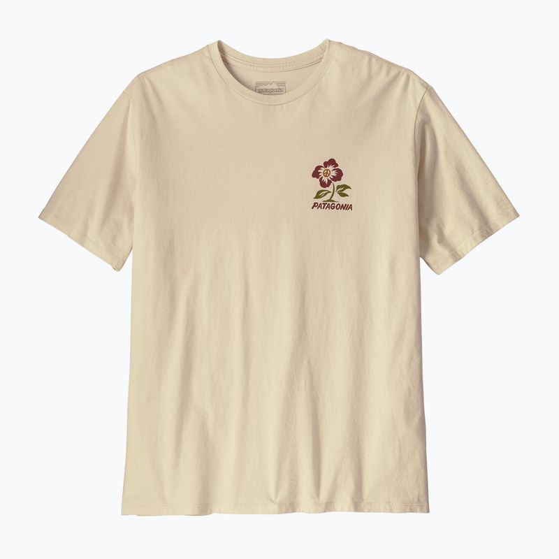 Herren Patagonia Balance Bio-Friedenssamen / ungefärbtes Natur-T-Shirt 3