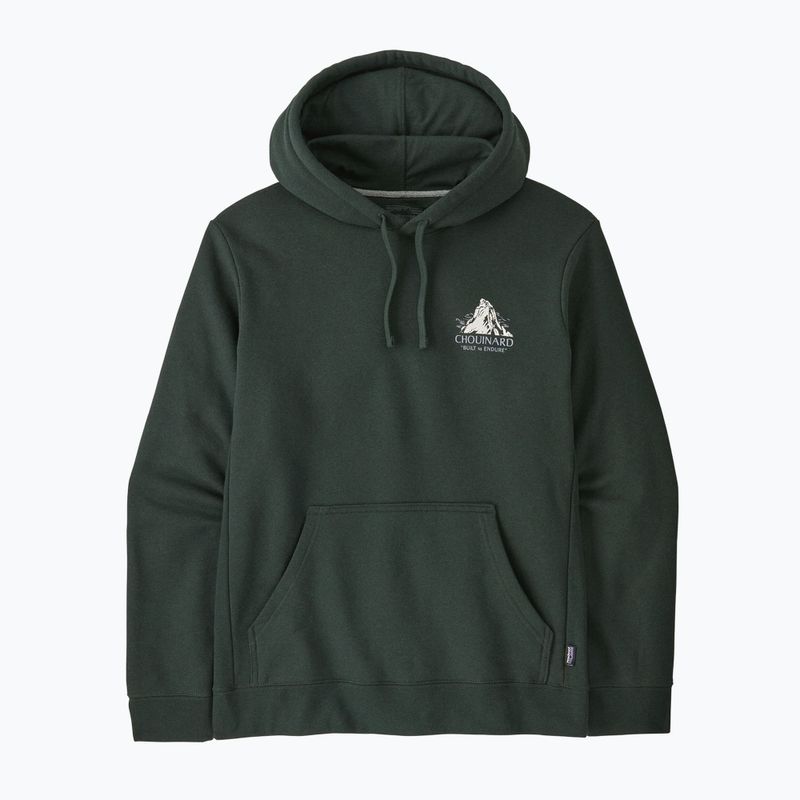 Patagonia Herren Sweatshirt Chouinard Crest Uprisal Hoody altes Wachstum grün