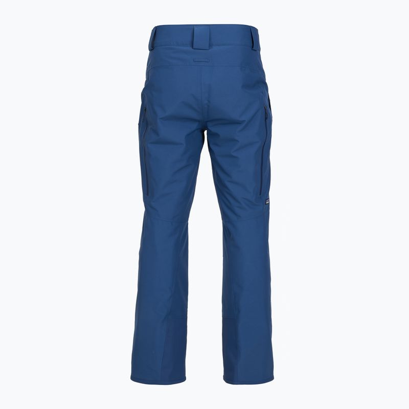 Herren Patagonia Isolierte Powder Town Skihose clement blau 2
