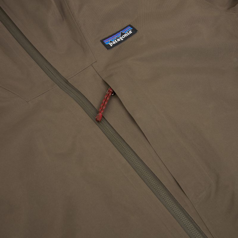 Herren Patagonia Isolierte Storm Shift Windjacke marlow grün 3