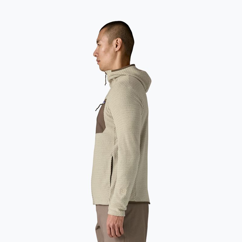 Herren-Trekkingsweatshirt Patagonia R1 Air Full-Zip Hoody pelican 4