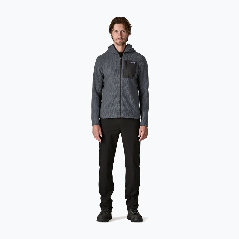 Herren-Trekkingpullover Patagonia R1 Air Full Zip Hoody smolder blue 2