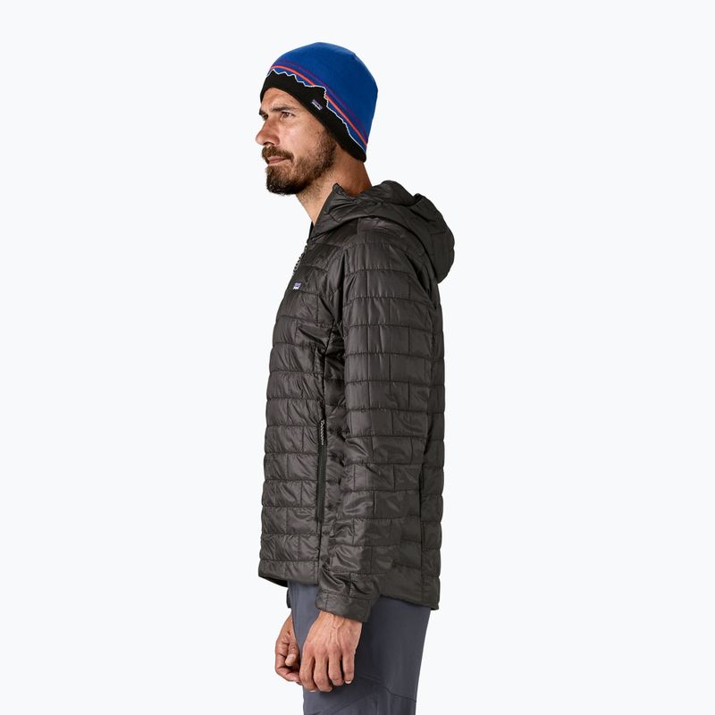 Herren Patagonia Nano Puff Hoody Daunenjacke schwarz 4