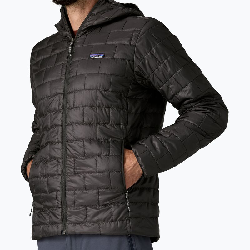 Herren Patagonia Nano Puff Hoody Daunenjacke schwarz 6