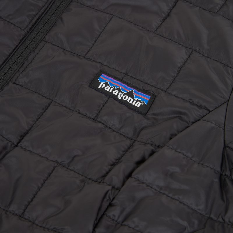 Isolierte Damenjacke Patagonia Nano Puff smolder schwarz 3