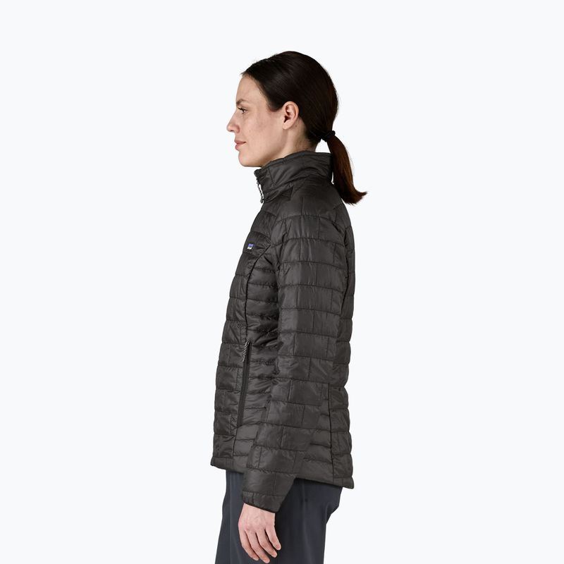 Isolierte Damenjacke Patagonia Nano Puff smolder schwarz 4