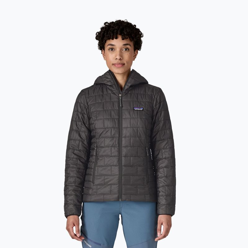 Patagonia Nano Puff Hoody Damen schwarz